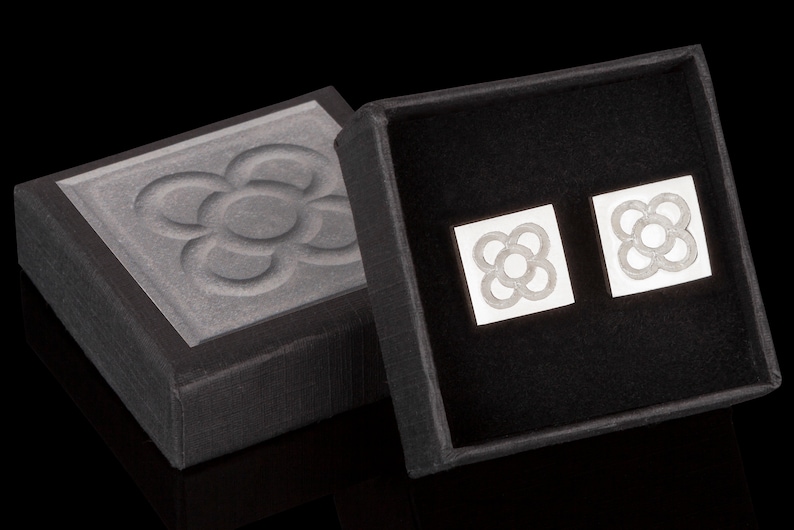 Barcelona Modernisme Tile Earrings