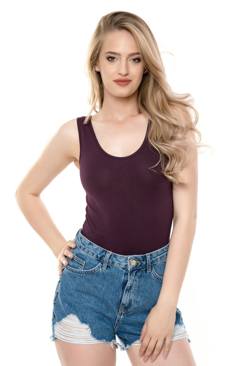 Women Leotard Cotton Bodysuit Sleeveless Bodysuit Women Tank Outfit Yoga Dance wear Body Suit Shirt Top Blouse thong style Lingerie