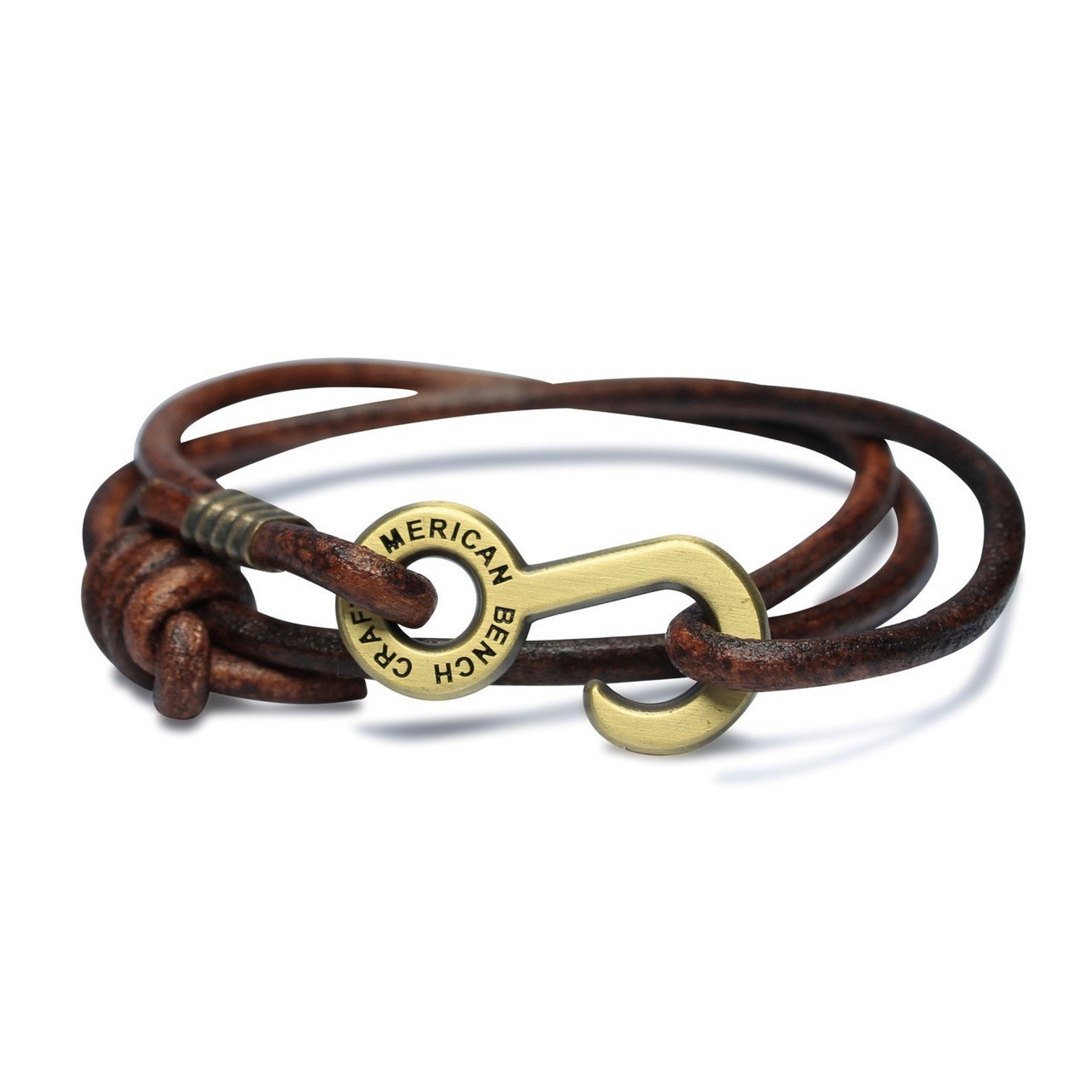 Ankle Bracelet Leather Anklet Womens Leather Wrap Bracelet Etsy