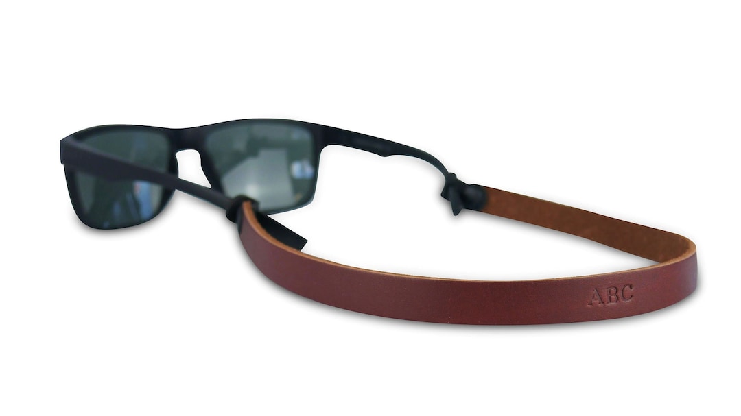 Leather Sunglass Strap Sunglasses Neck Strap Sunglass Retainers Etsy