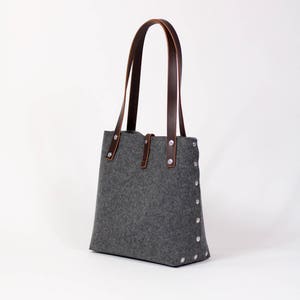 Bolso de hombro de fieltro pequeño, bolso de fieltro; Bolsos y Monederos, Bolsos de Hombro, Bolsos