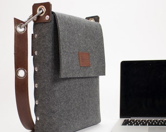 Laptop bag 13", Felt Laptop Bag, Laptop Satchel, Bags & Purses, Electronic cases, Laptop Bags