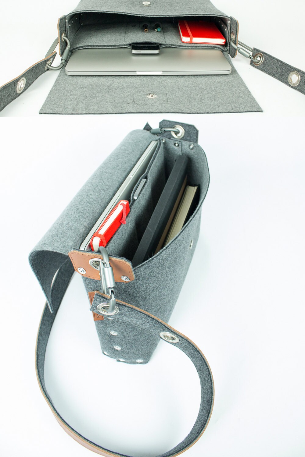 Laptop Messenger Bag Laptop Bag Macbook 13 Bag / Mens Etsy