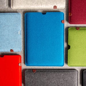 Funda de fieltro de lana para MacBook, estuche para portátil MacBook Neo, Air y Pro.