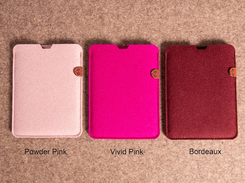 Wool Felt MacBook Sleeve, Laptop Case for MacBook Neo, Air and Pro image 13