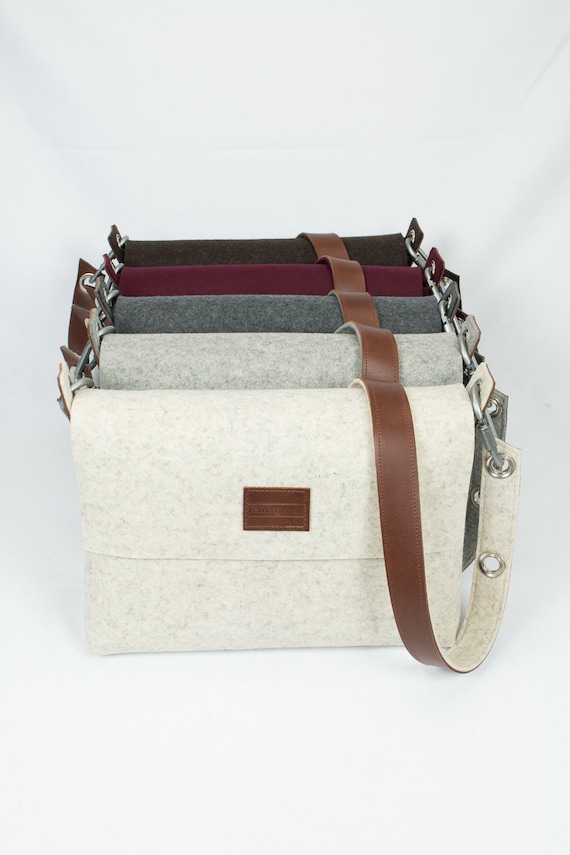 Bolsa de mensajero para hombre bolsa de satchel para hombre / | Etsy España