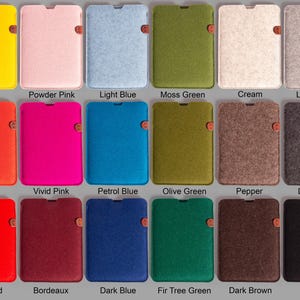 Wool Felt MacBook Sleeve, Laptop Case for MacBook Neo, Air and Pro image 2