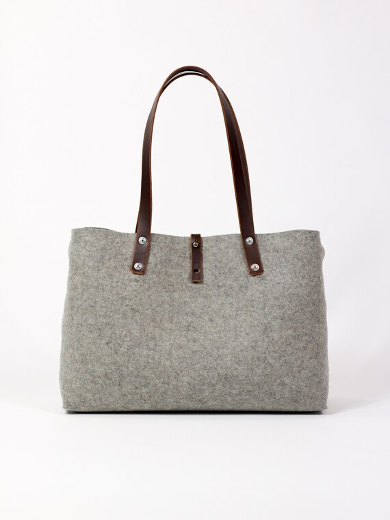 Gray handbags shoulder best sale bag