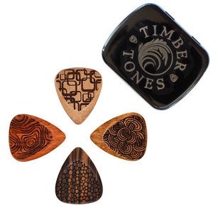 Mandala Design Boutique Guitar Picks for Acoustic Guitar