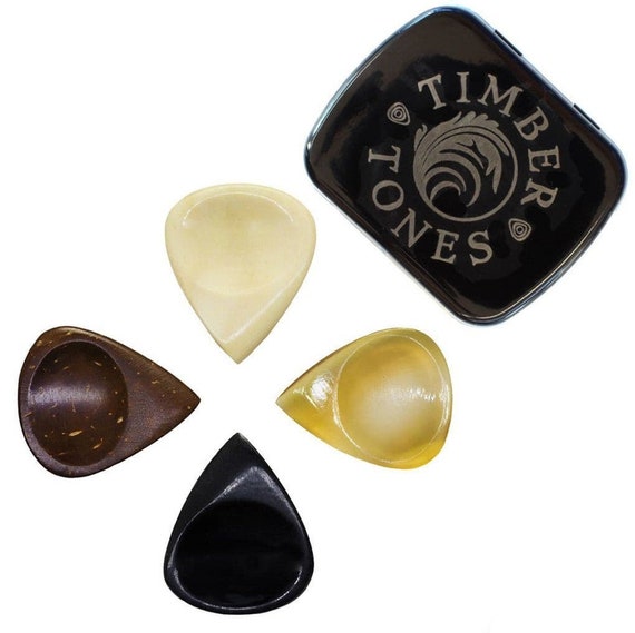 Grip Tones Black Horn 1 Guitar Pick