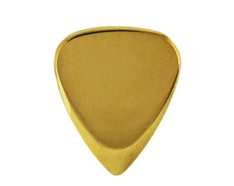 Jazz III Brass Guitar Pick - Boutique Metal Guitar Plectrum - Timber Tones