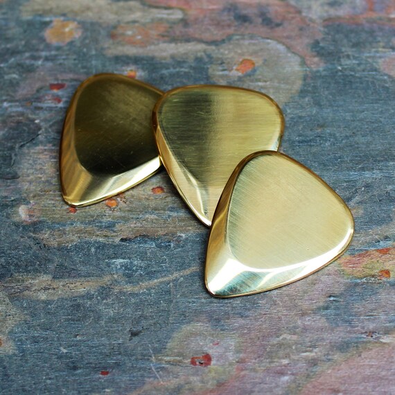 Brass cheap guitar pick