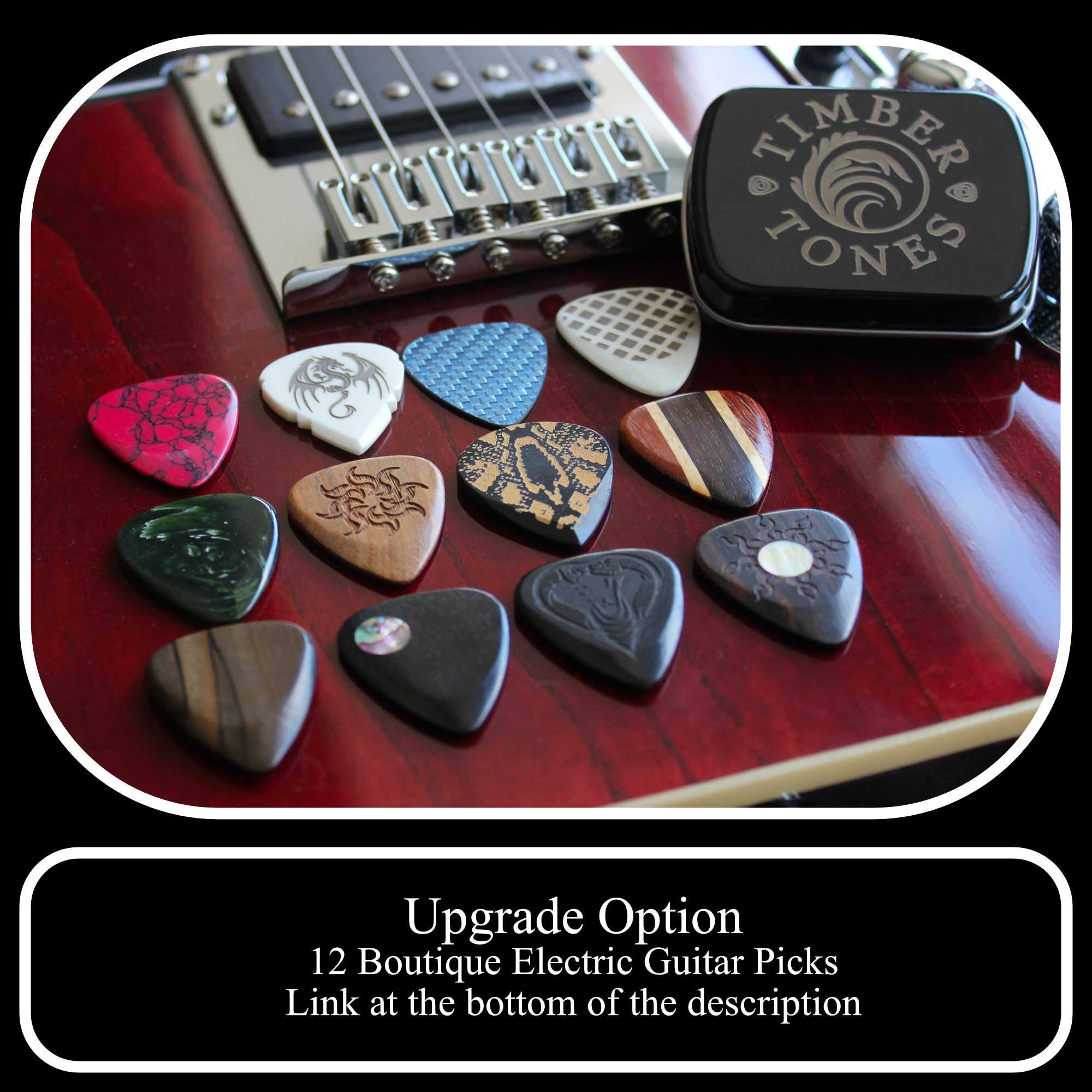 Set Regalo Di Plettri Per Chitarra Elettrica / Timber Tones - Foto 9