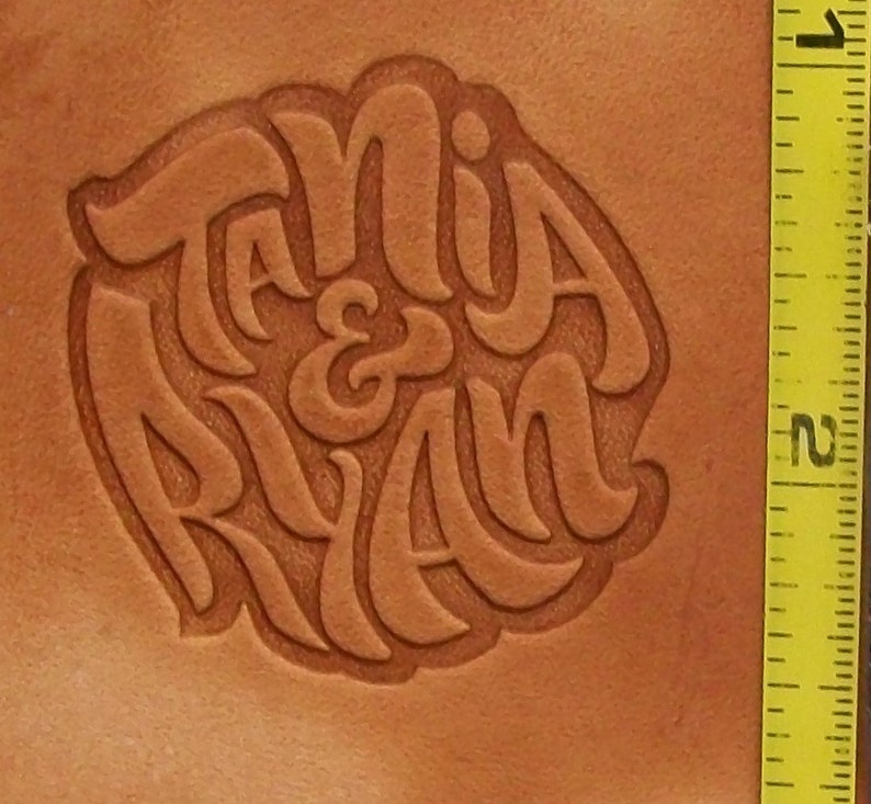 Custom Leather Stamp or Leather Embossing Die or Maker's Etsy Canada