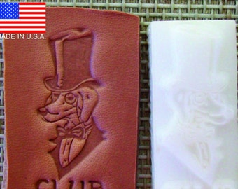 Custom Leather Stamp or Leather Embossing Die under 1.5"