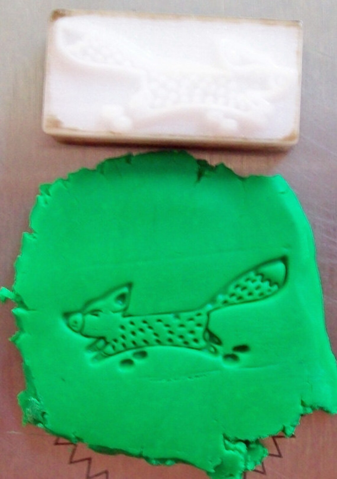 Custom Polymer Clay Embossing Die Under 1.5 Etsy