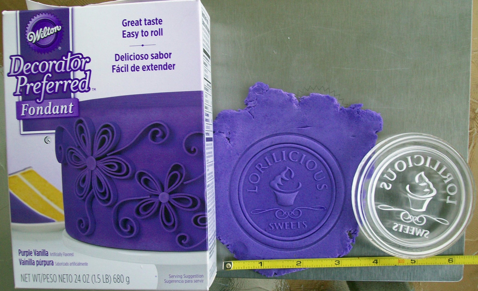 Custom Fondant Stamp or Fondant Embossing Die under 2 Etsy