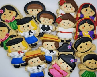 Its a small world cookies  (12)