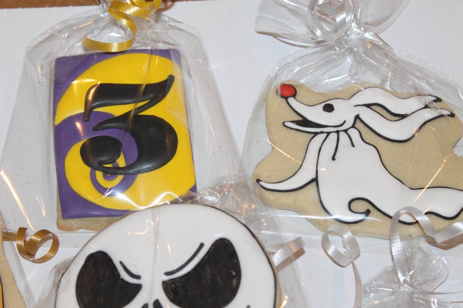 Nightmare Before Christmas Cookies One Dozen 12 Etsy