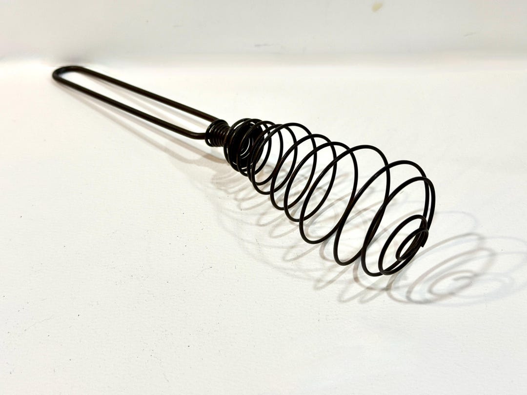 1920 Hand Whisk, Metal Wire, Spiral Egg Beater, Primitive Kitchen - Etsy