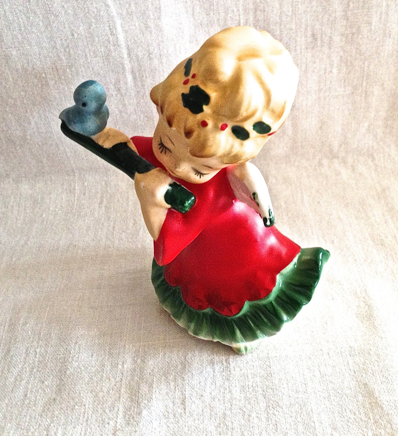Vintage Lefton, 2543, Christmas Angel, Bluebird on Flute, Porcelain Figurine, RARE, 4 Inches, Japan, Red and Silver Label, Circa 1950s - Etsy Vintage Lefton, 2543, Christmas Angel, Bluebird on Flute, Porcelain Figurine, RARE, 4 Inches, Japan, Red and Silver Label, Circa 1950s - Etsy