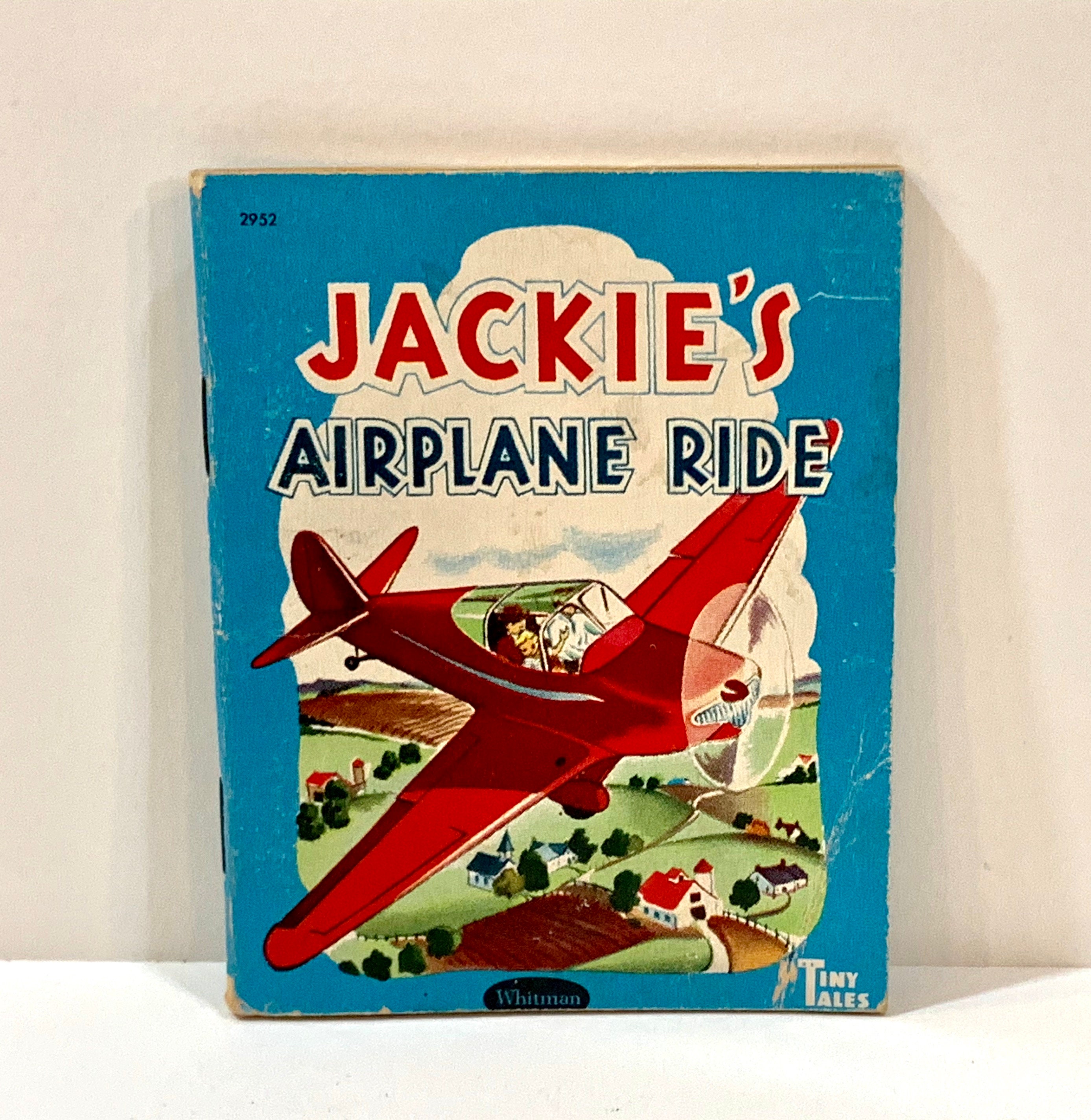 Vintage Tiny Tales Book Jackie's Airplane Ride Whitman - Etsy New Zealand