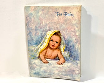 Vintage Ideals Publishing, For Baby, Poetry Booklet, Mid Century 1960s, Soft Cover 5x7, Baby Gift, New Parents, Baby Shower