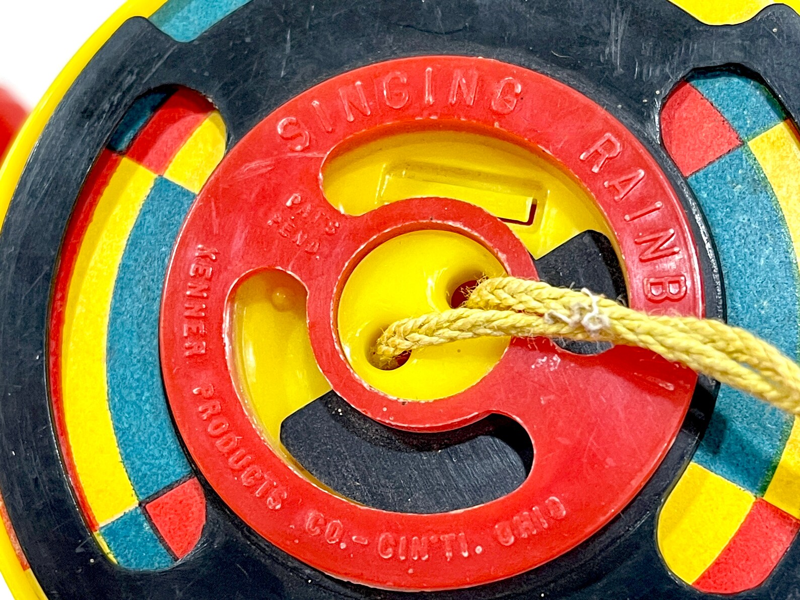 Spinning String Toy Whirligig Spinner Kenner Toy Mid Etsy