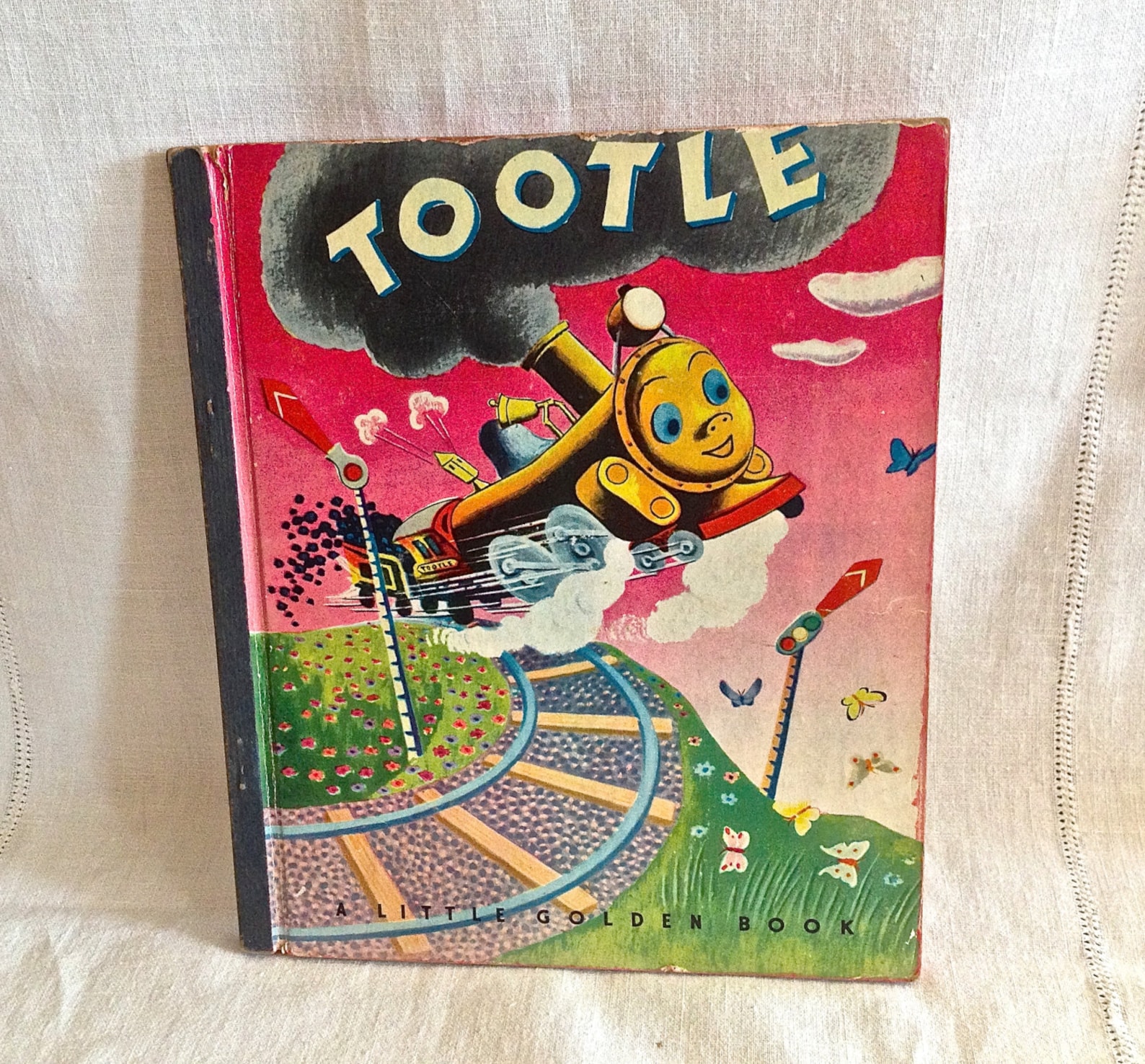RARE TOOTLE 1945 Little Golden Book by Gertrude Crampton Etsy