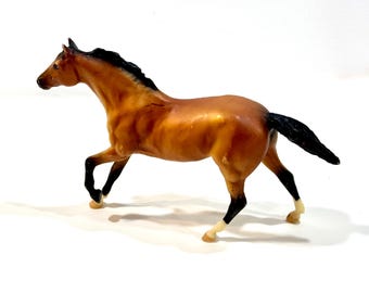 Breyer Model Horse, Parade of Breeds, American Saddlebred, Morgan Stallon, Retired 1980s