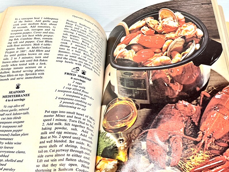 Vintage Recipes Sunbeam Mixmaster Instruction Recipe Book Etsy