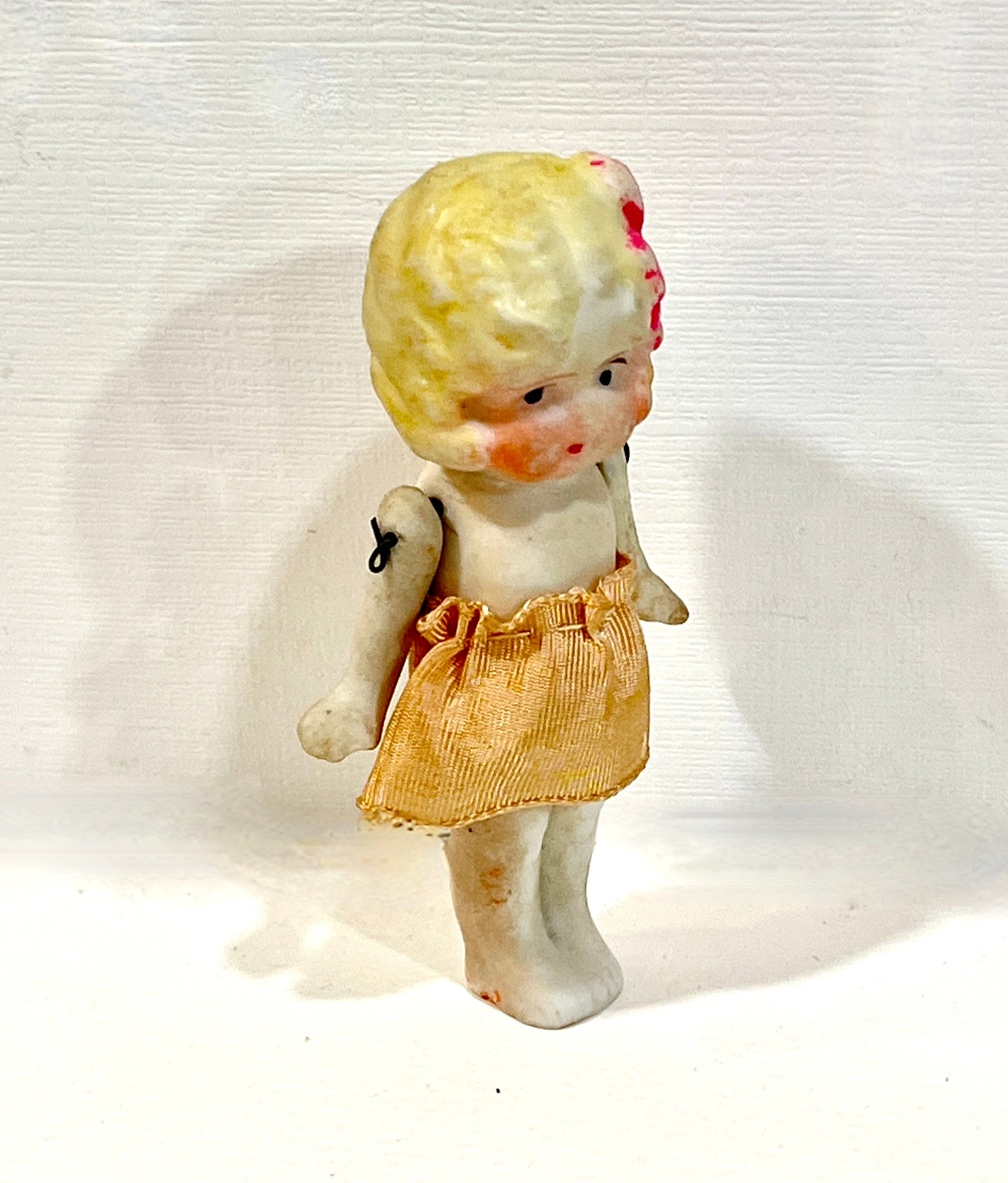 Buy Vintage 1930s Bisque Doll Jointed Doll Frozen Charlotte Online in India  