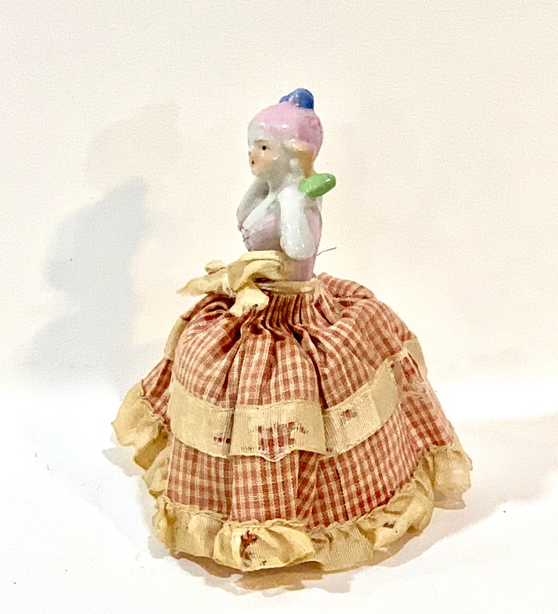 Vintage Half Doll Pin Cushion Doll Made in Japan Mid Etsy