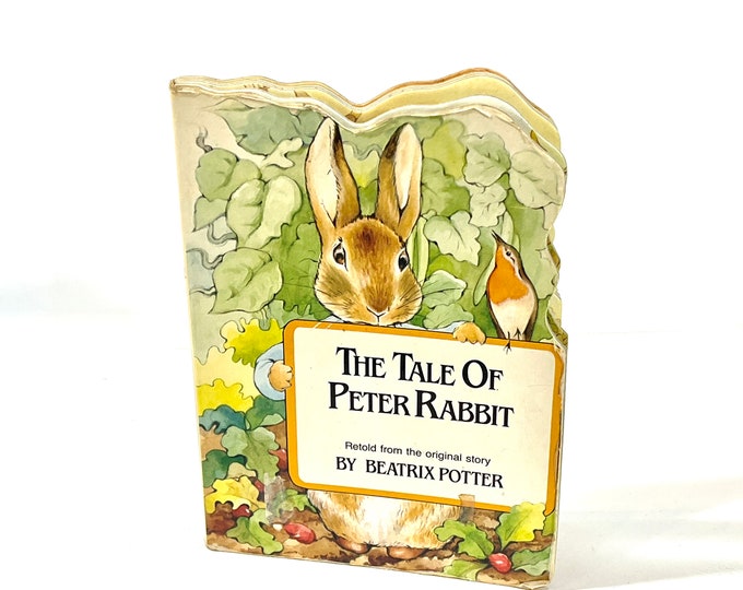 Beatrix Potter, Tale of Peter Rabbit, Shaped Board Book, Published in ...
