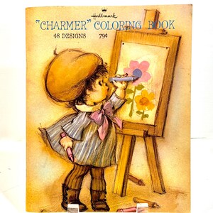 Hallmark Drawings Vintage Hallmark Coloring Book - Etsy