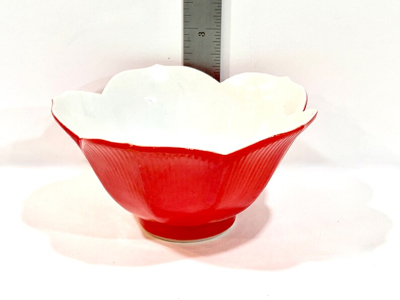 Vintage Lotus Bowls Set of 3 Stacking Bowls Rice Bowl Etsy