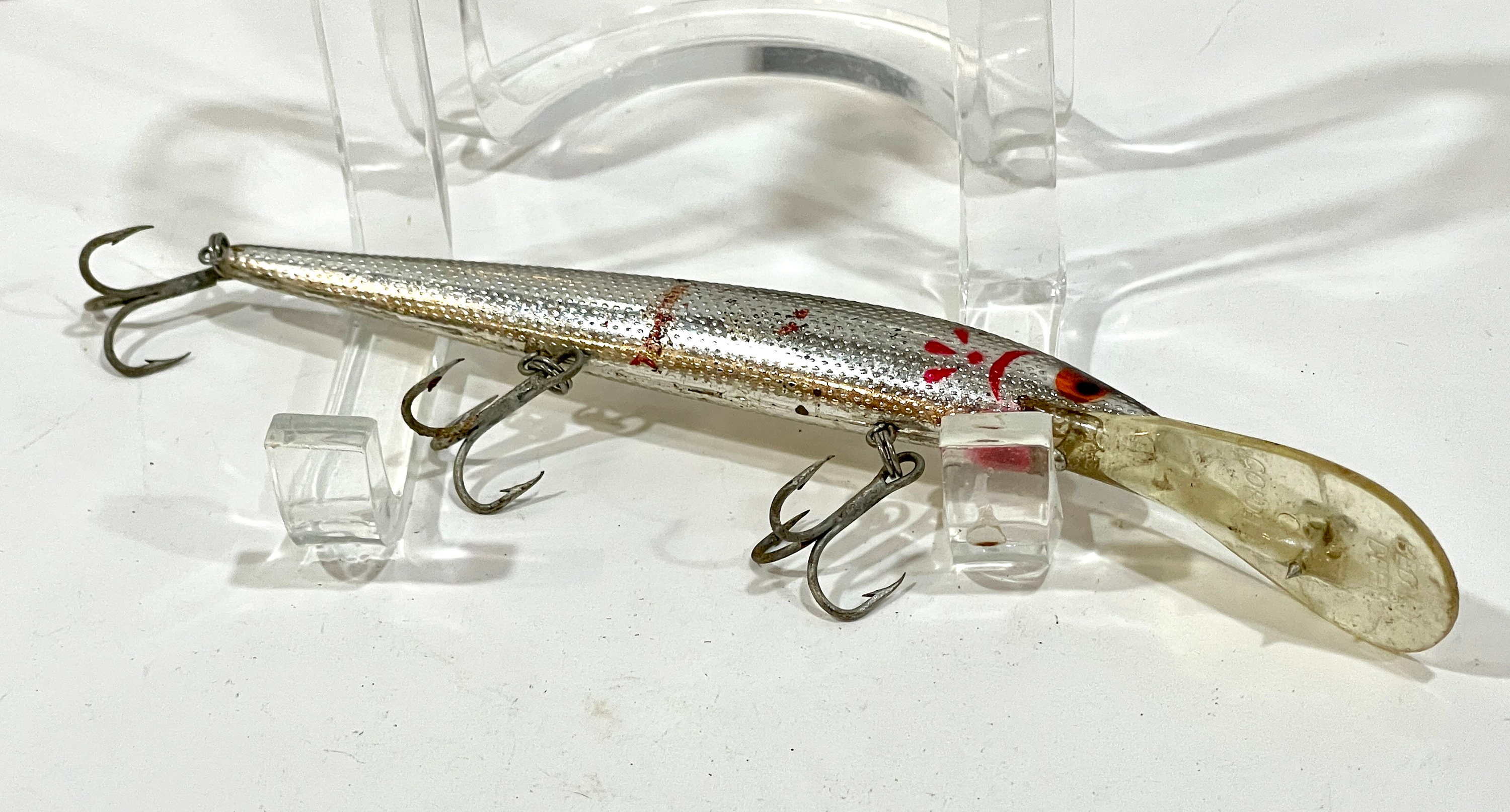 Vintage Lure, Cotton Cordell, Redfin, Deep Water, Straight FL. Swimmer, 5  Inches Long, Red Silver, Fishing Tackle, 1980s Era, Gift Idea -  Norway