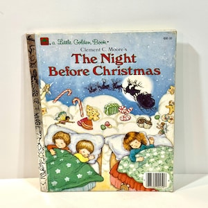 Vintage Night Before Christmas: Little Golden Book, 1991