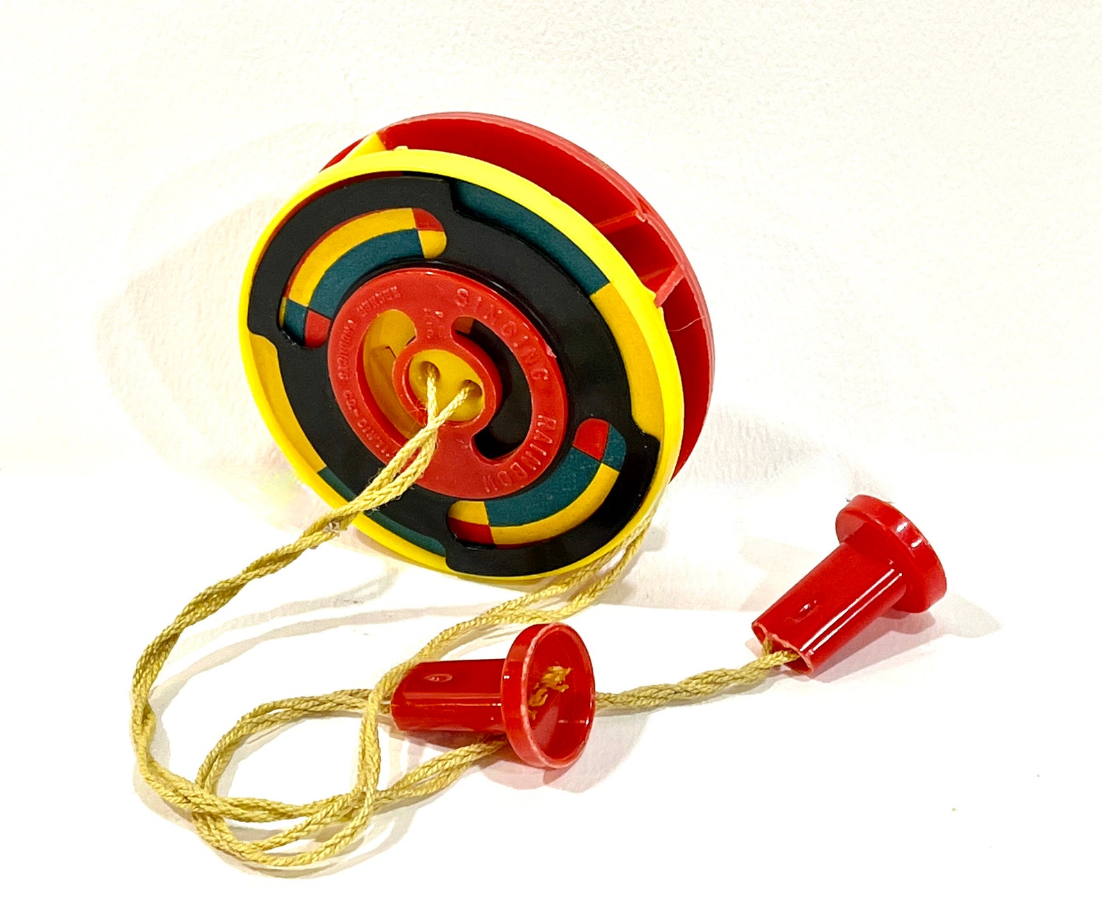 Spinning String Toy Whirligig Spinner Kenner Toy Mid Etsy