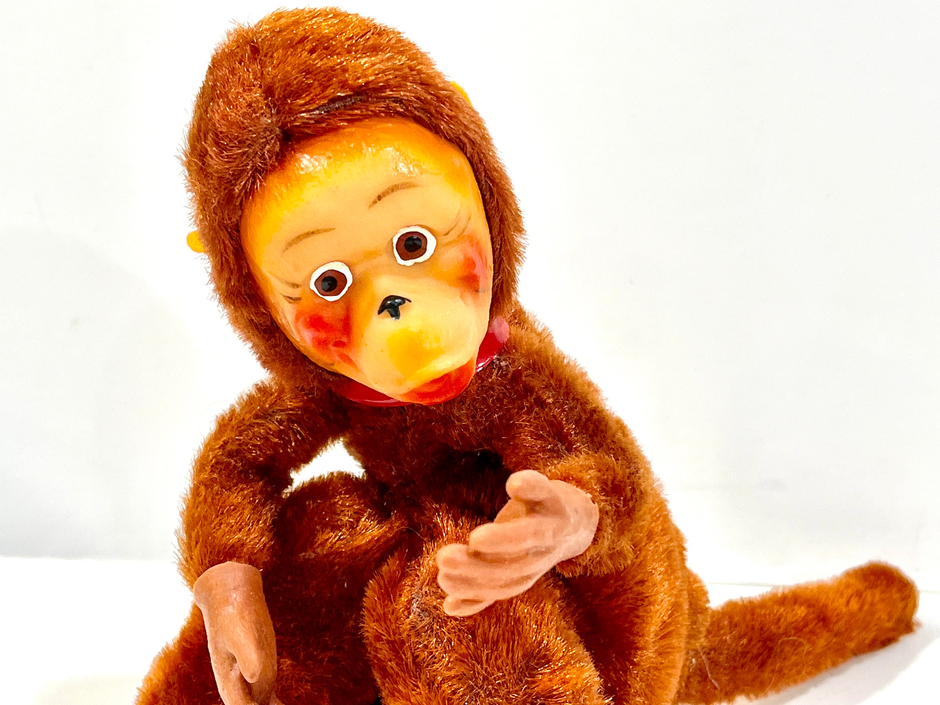 Vintage Monkey Toy, Rubber Face, Stuffed Toy, Collar and Chain, Hurdy Gurdy, JAPAN Tag, 7 Inch Monkey, Felt Ears, Long Tail, Gift Idea - Etsy Vintage Monkey Toy, Rubber Face, Stuffed Toy, Collar and Chain, Hurdy Gurdy, JAPAN Tag, 7 Inch Monkey, Felt Ears, Long Tail, Gift Idea - Etsy
