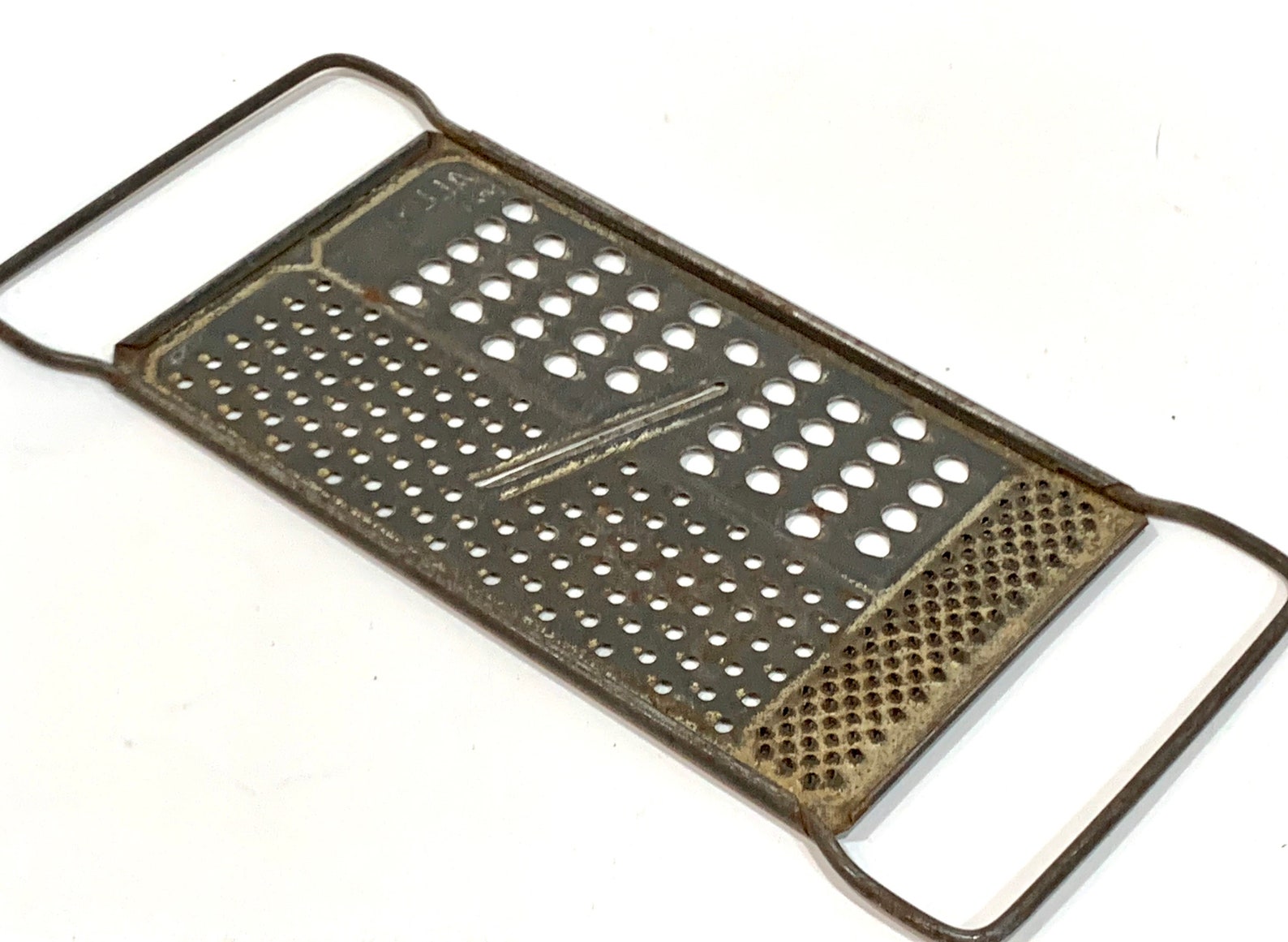 Vintage Grater All in One Cheese Grater Metal Slicer Pat Etsy