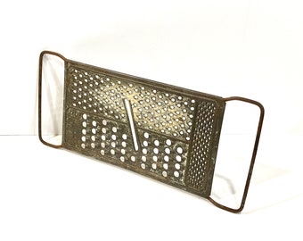 Vintage Metal Cheese Grater, All In One Mid Century Grater, Mid