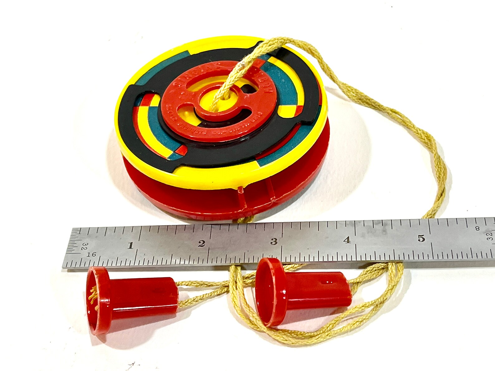 Spinning String Toy Whirligig Spinner Kenner Toy Mid Etsy
