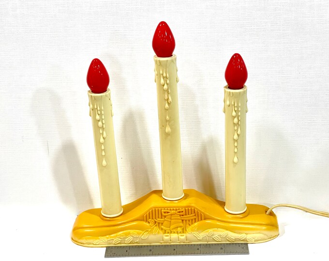 Vintage Christmas Christmas Lights NOMA Candolier Window Etsy