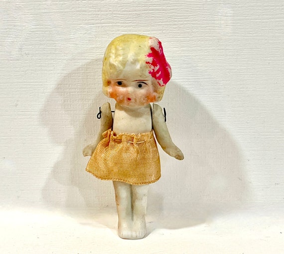 Buy Vintage 1930s Bisque Doll Jointed Doll Frozen Charlotte Online in India  