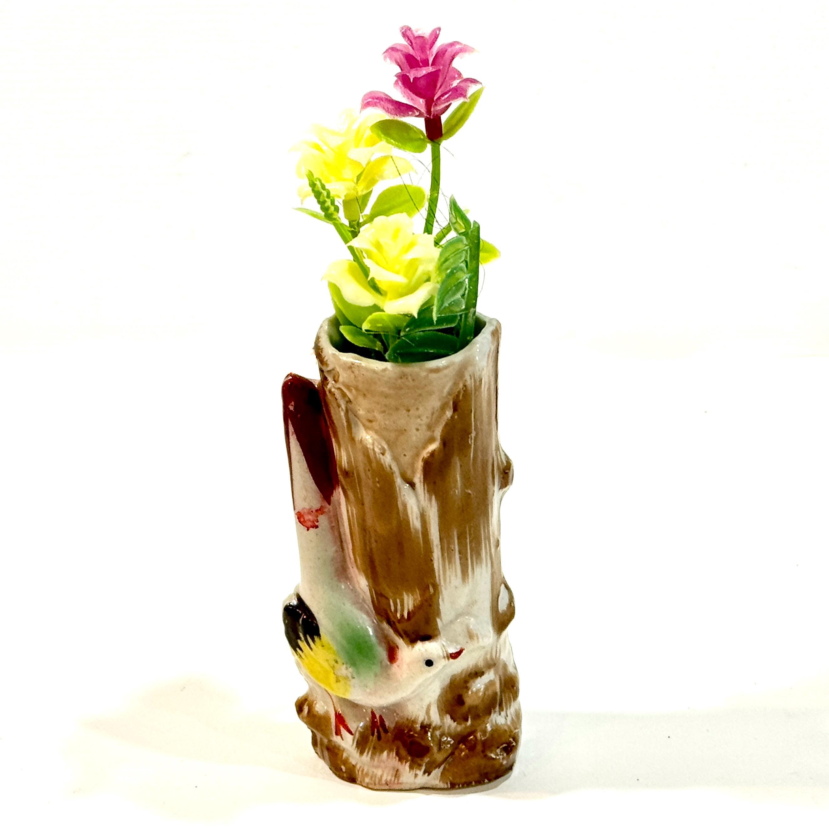 Bird stump vase - Etsy 日本