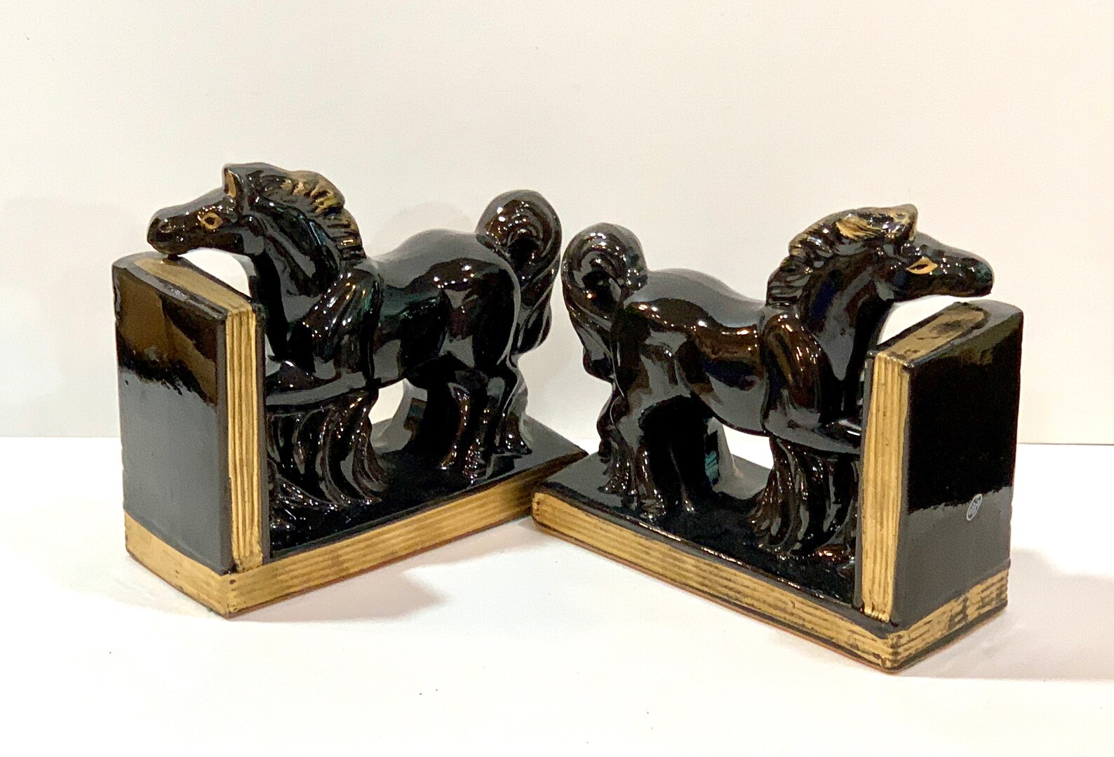 smith brothers horse bookends smith brothers horse bookends
