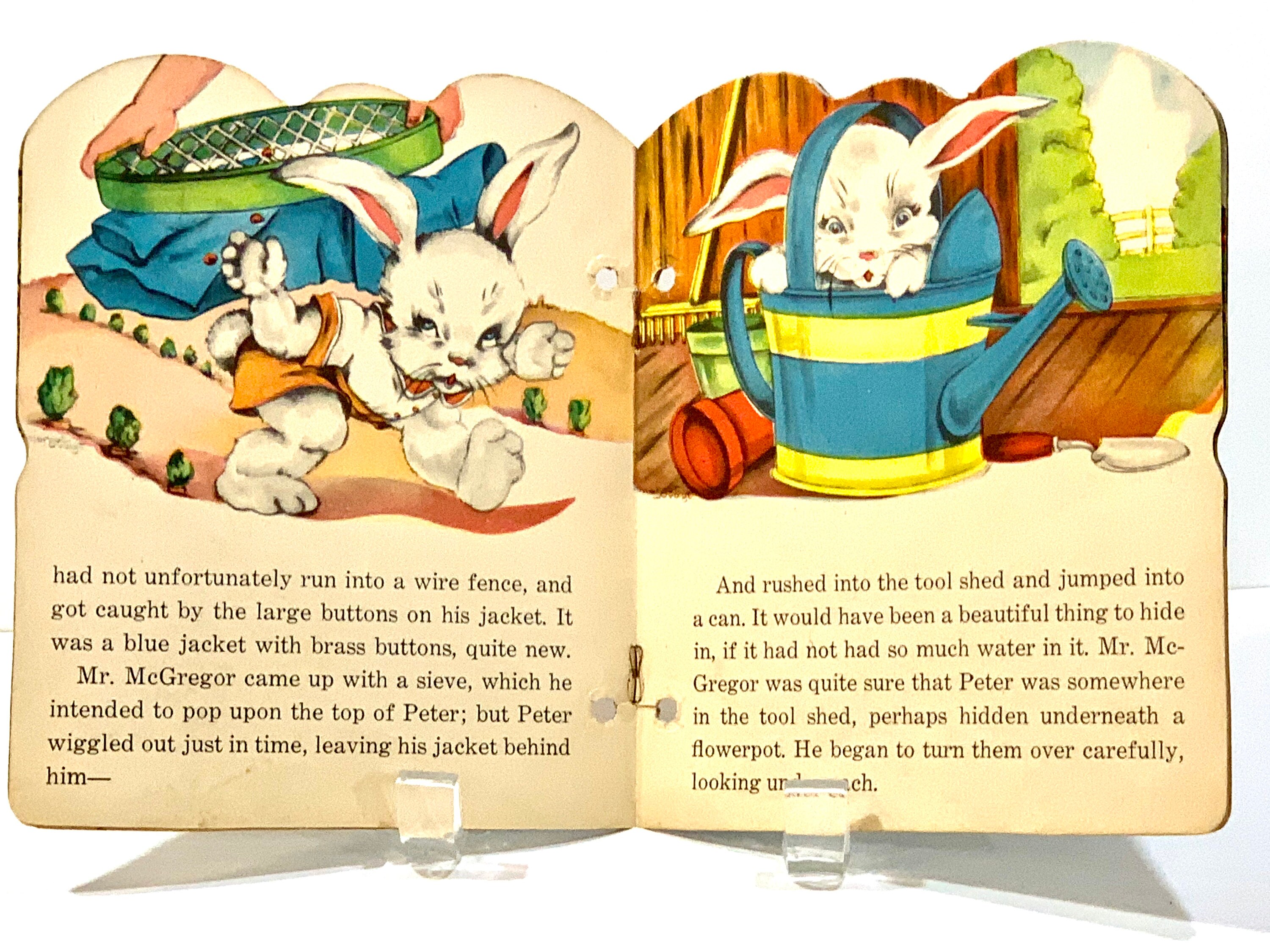 RARE Peter Rabbit Soft Cover Die Cut Rabbit Samuel Lowe Etsy