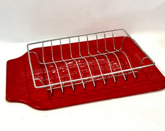 Vintage Toy, Wire Dish Drainer, Rubbermaid Drainer, Toy Drying