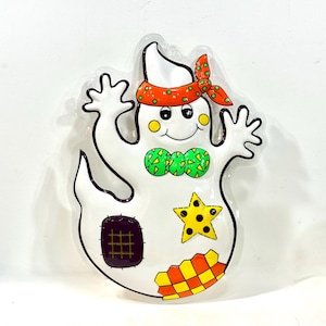 Vintage Flying Witch Halloween Decor: 3D Plastic Wall Hanging